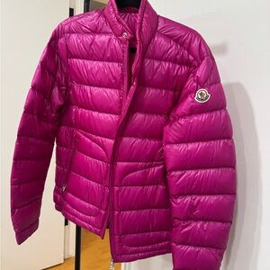 Moncler Fuchsia Quilted Jacket